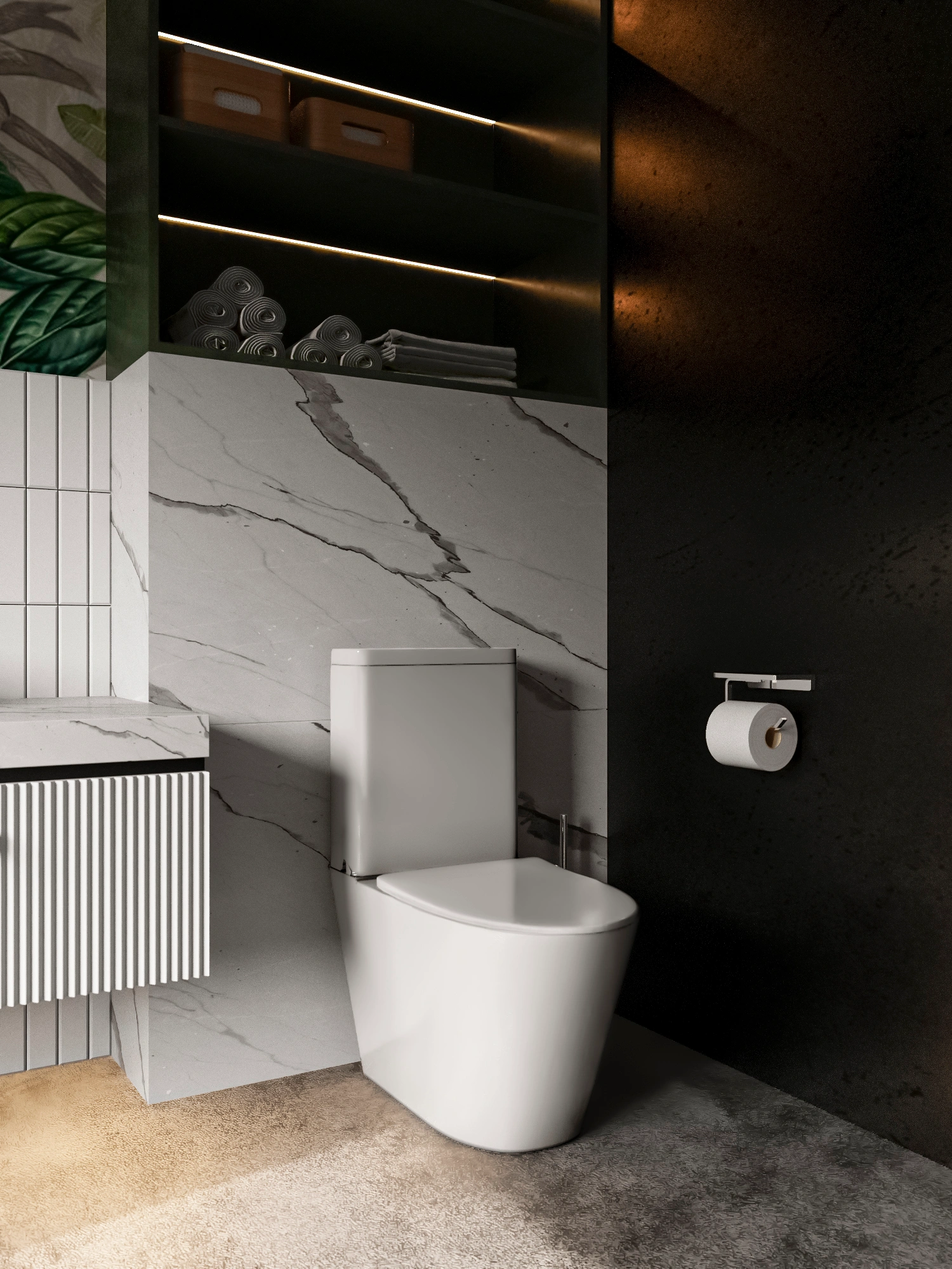Напольный унитаз WC610WG